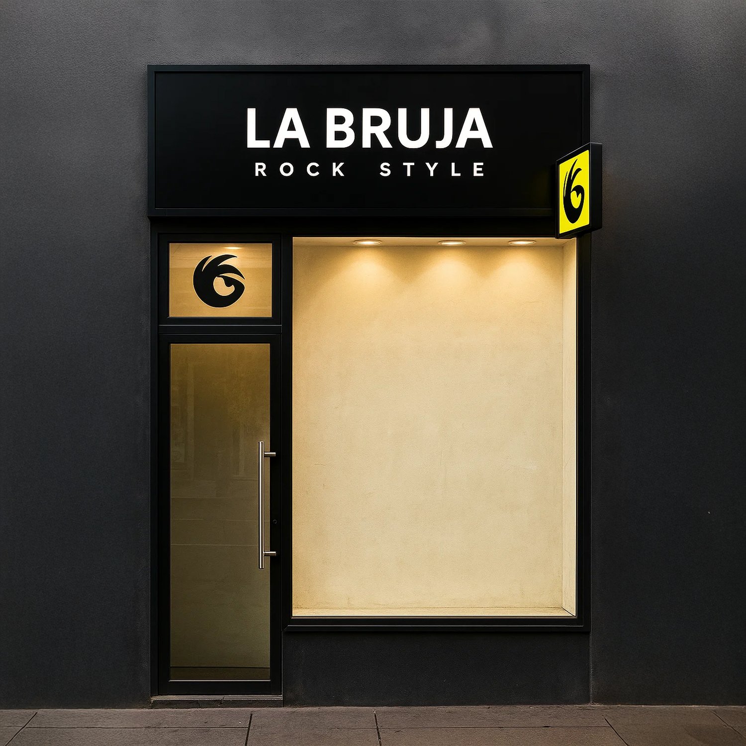Fachada rebranding La bruja