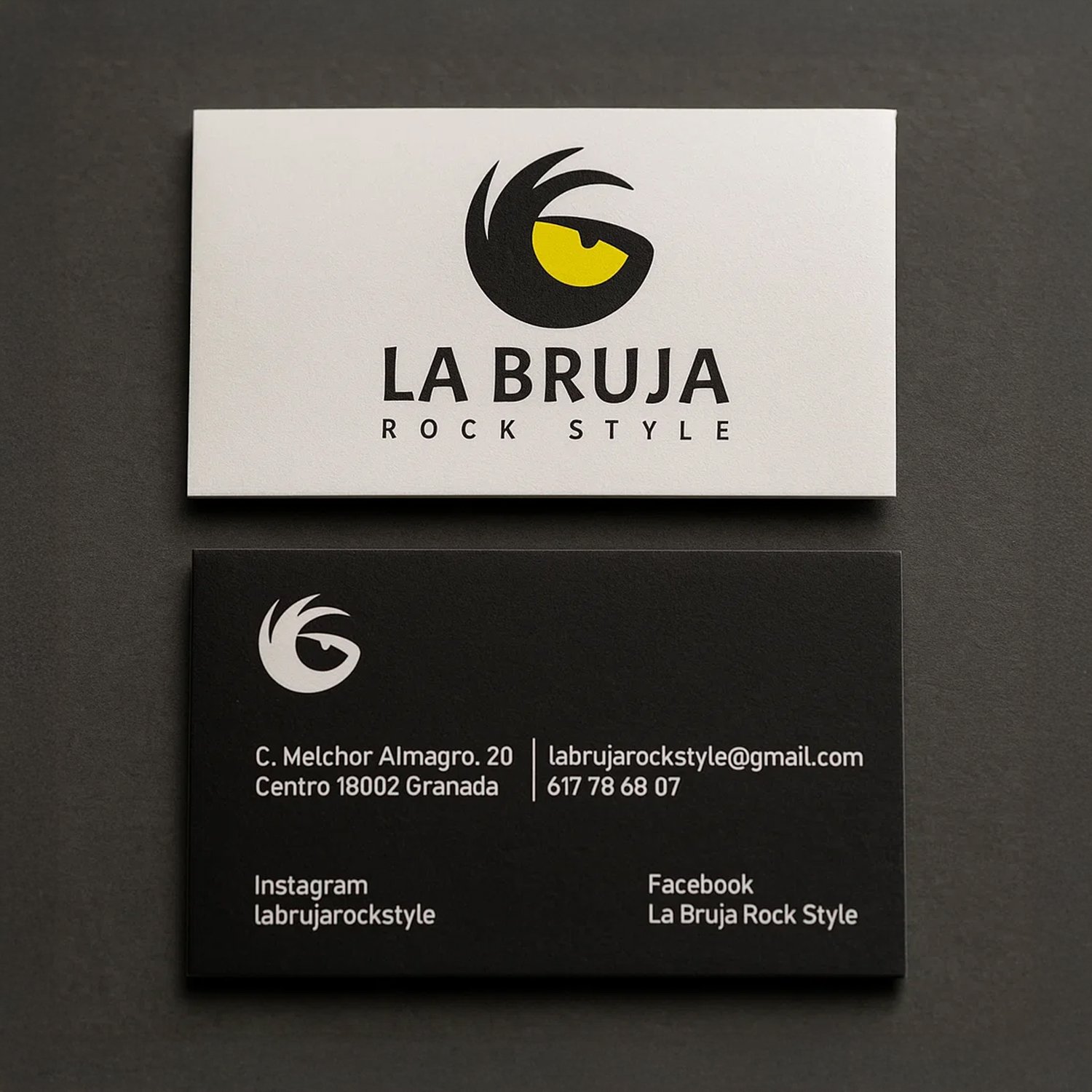 tarjeta visita cuadrado