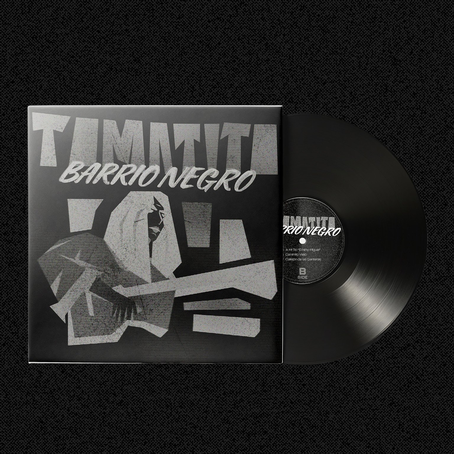 portada vinilo barrio negro de tomatito