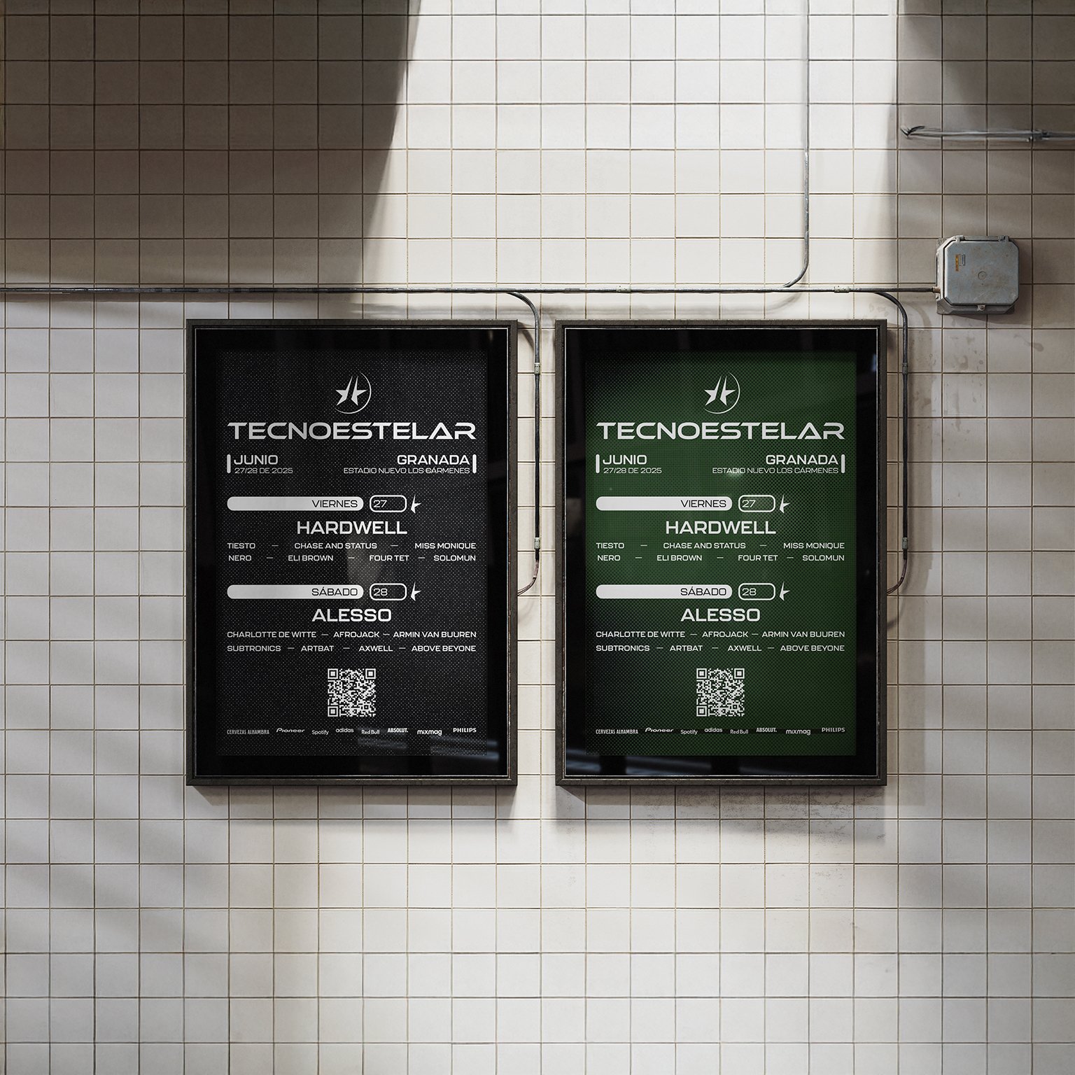 mockup carteles metro
